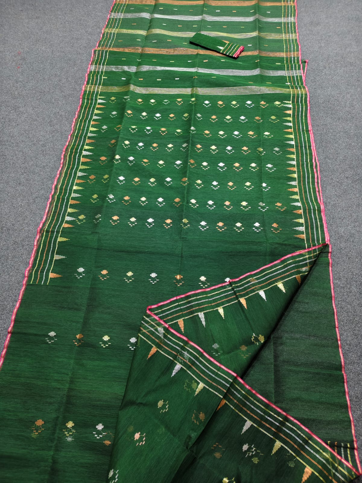 Jana | half silk Jamdani
