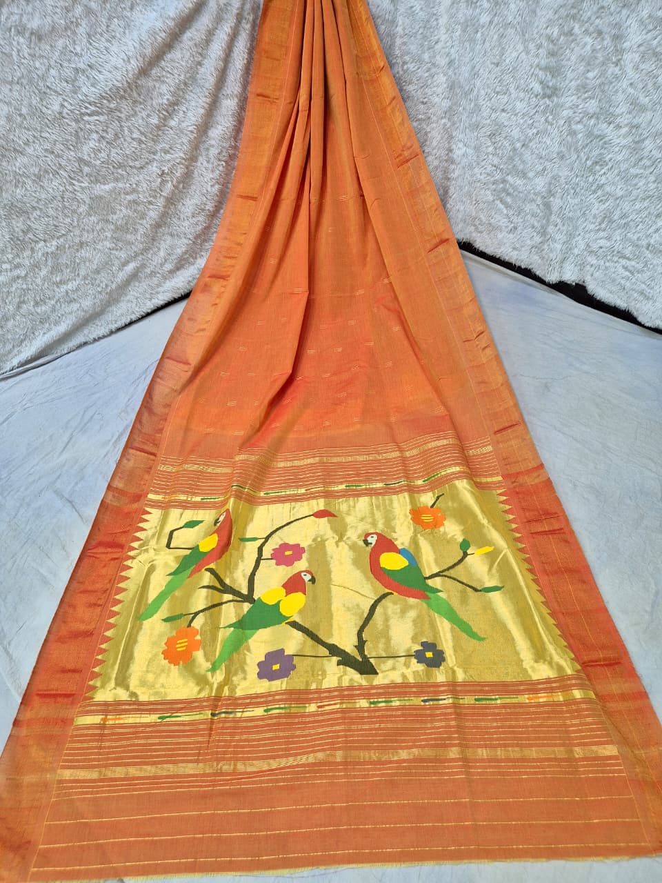 Prinka | Cotton handloom paithani