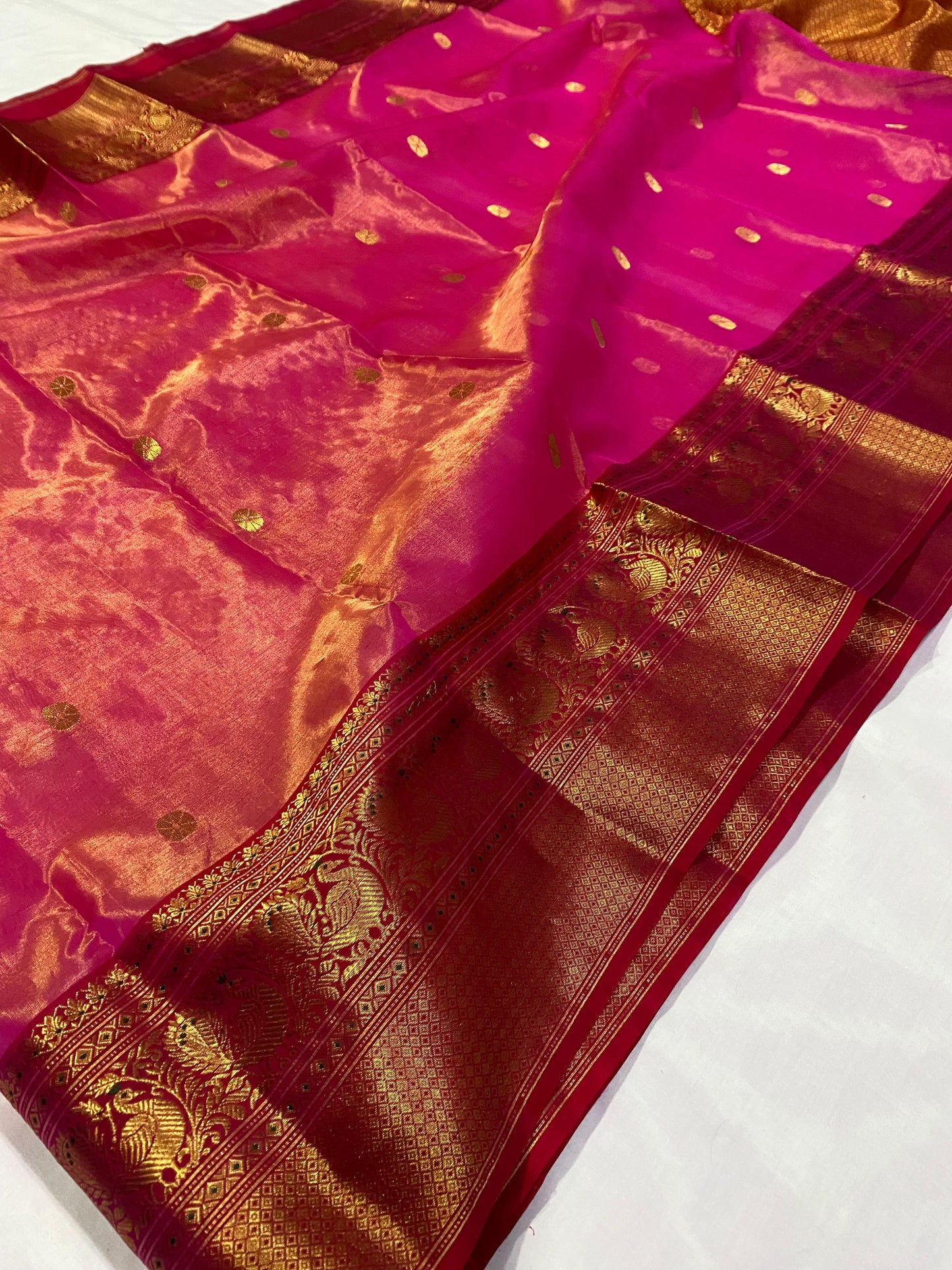 Chandana | Katan Silk Chanderi Saree