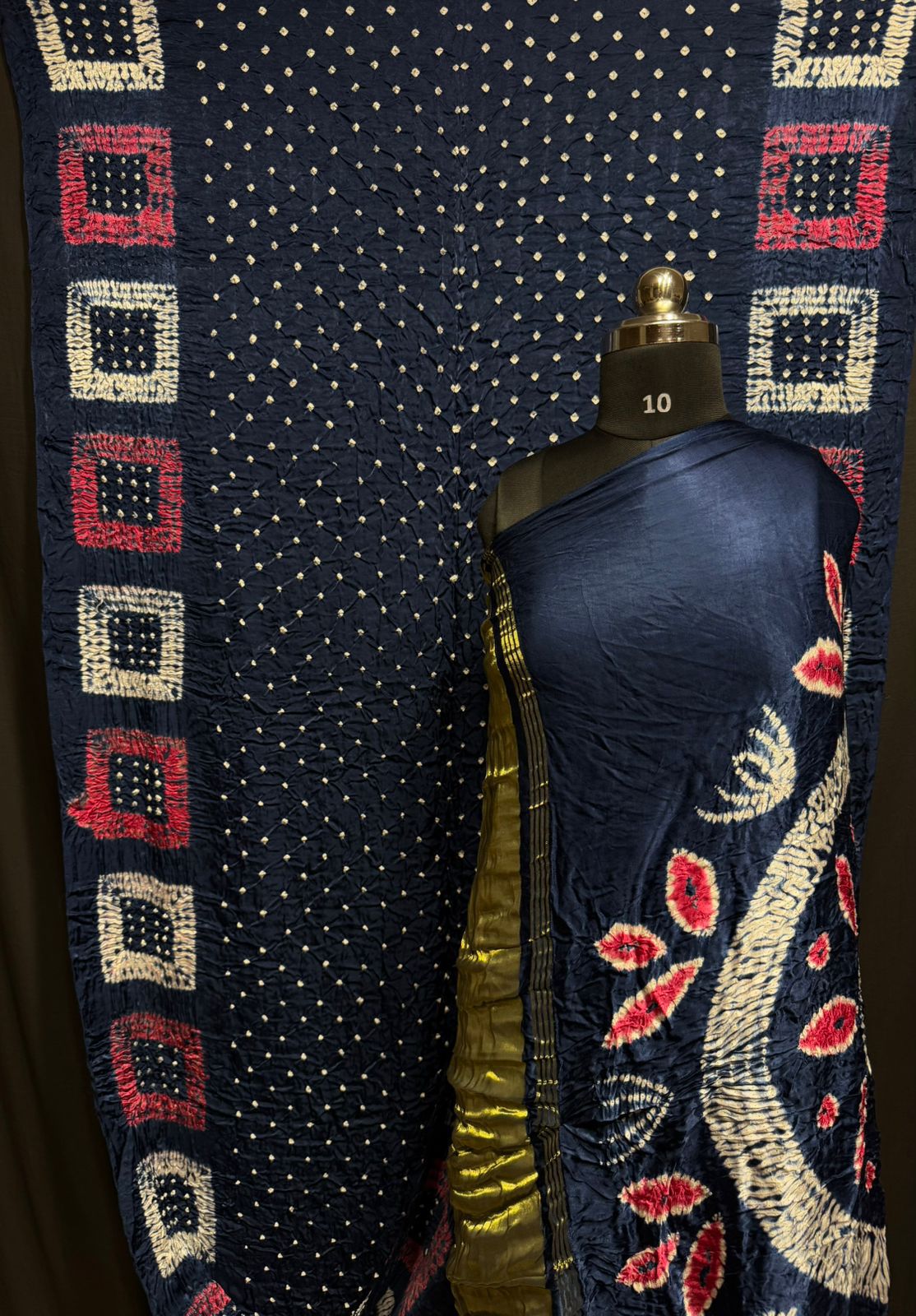 Swapni | Shibori on Modal Silk