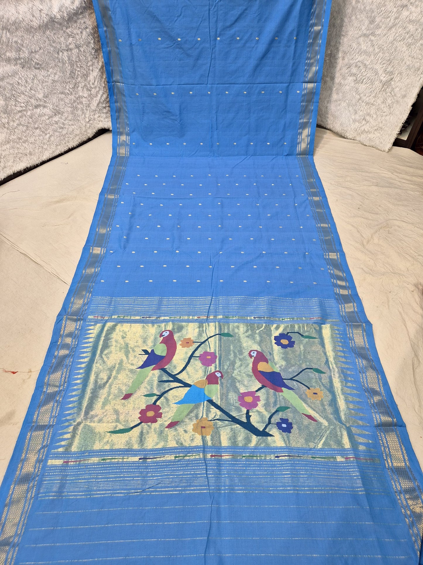 Paromita | Cotton handloom paithani