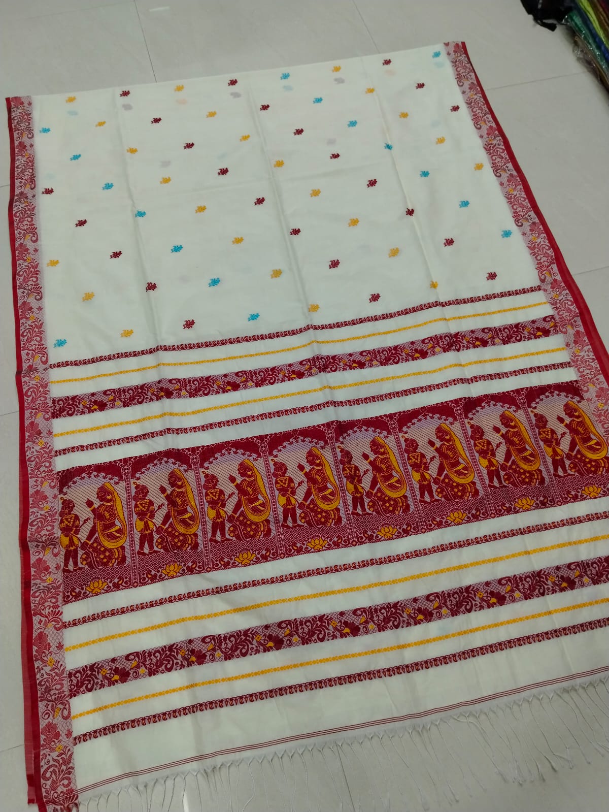 Beena | Tant baluchari saree
