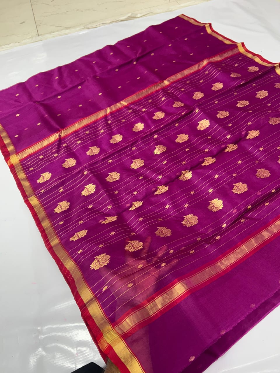 Chandrapushpa | Katan Silk Chanderi Saree