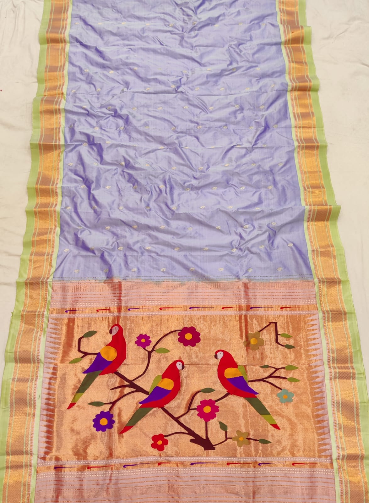 Palki | Pure Silk Handloom Paithani