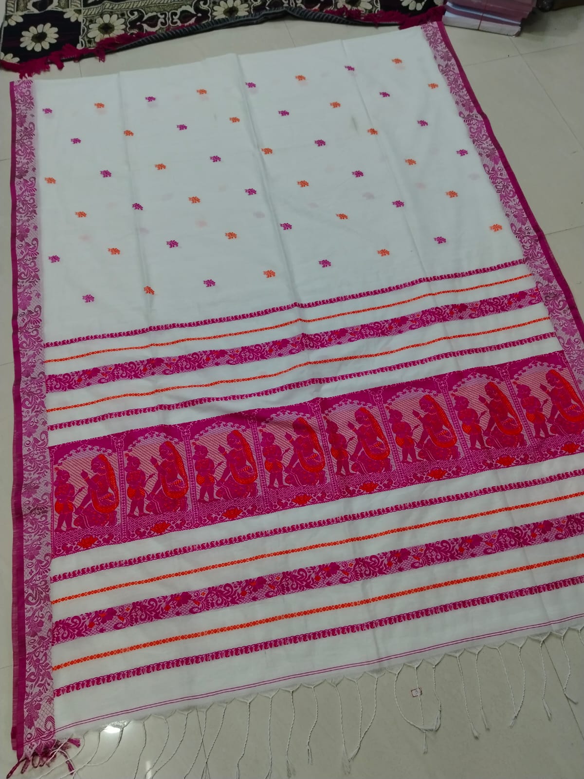 Banita | Tant baluchari saree