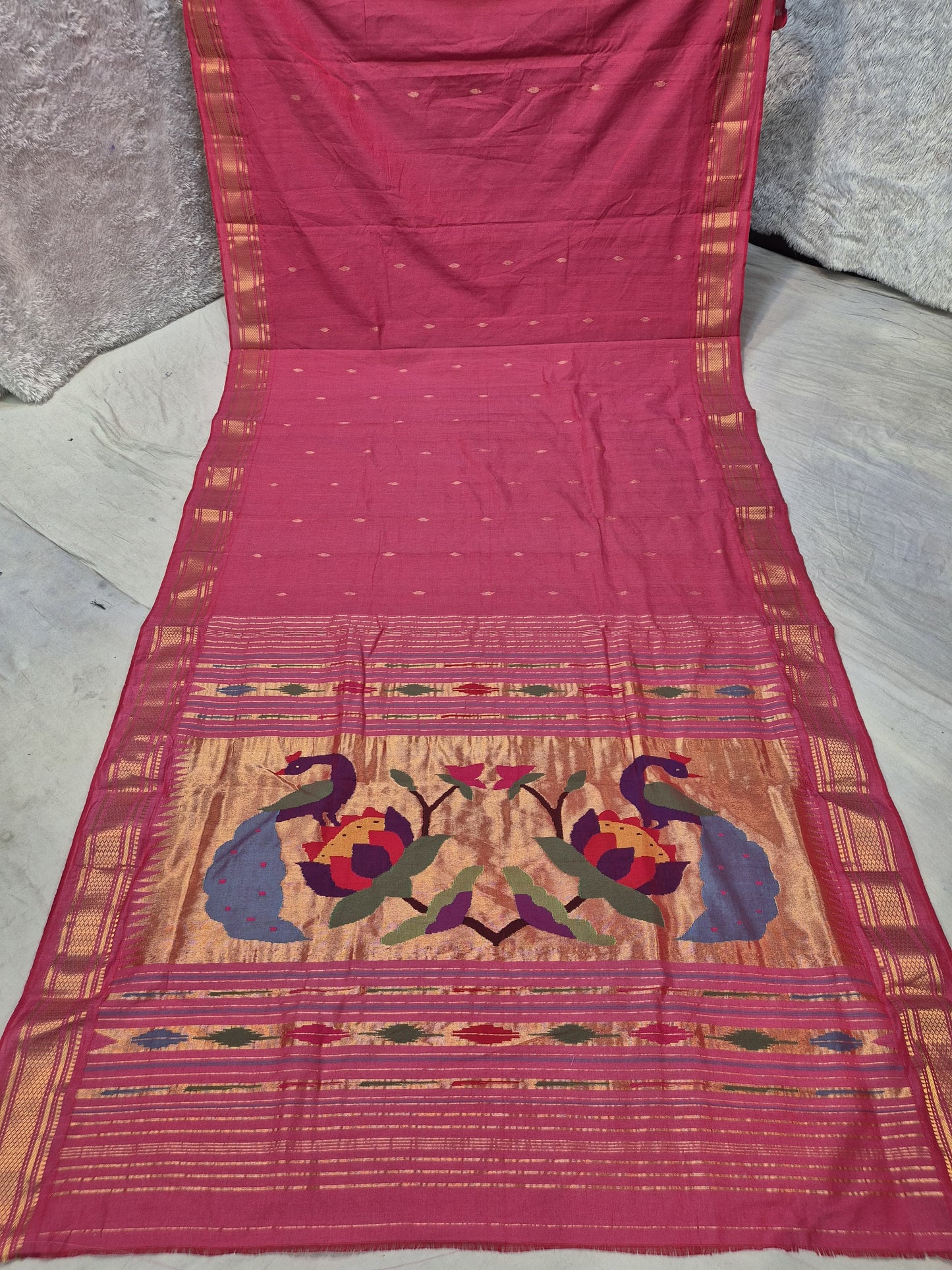 Prishu | Cotton handloom paithani