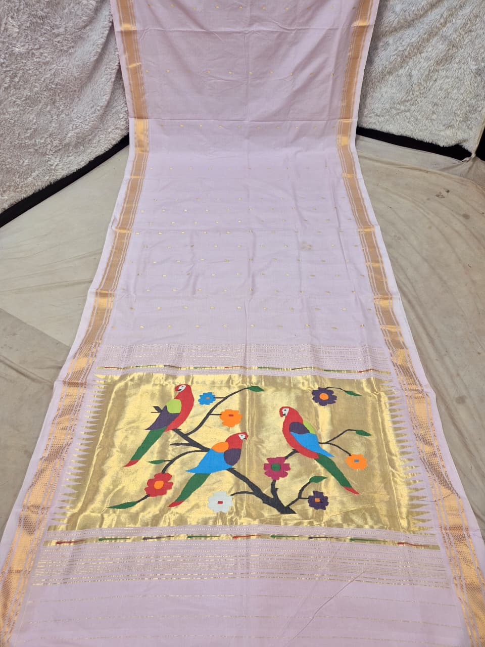Prisha | Cotton handloom paithani