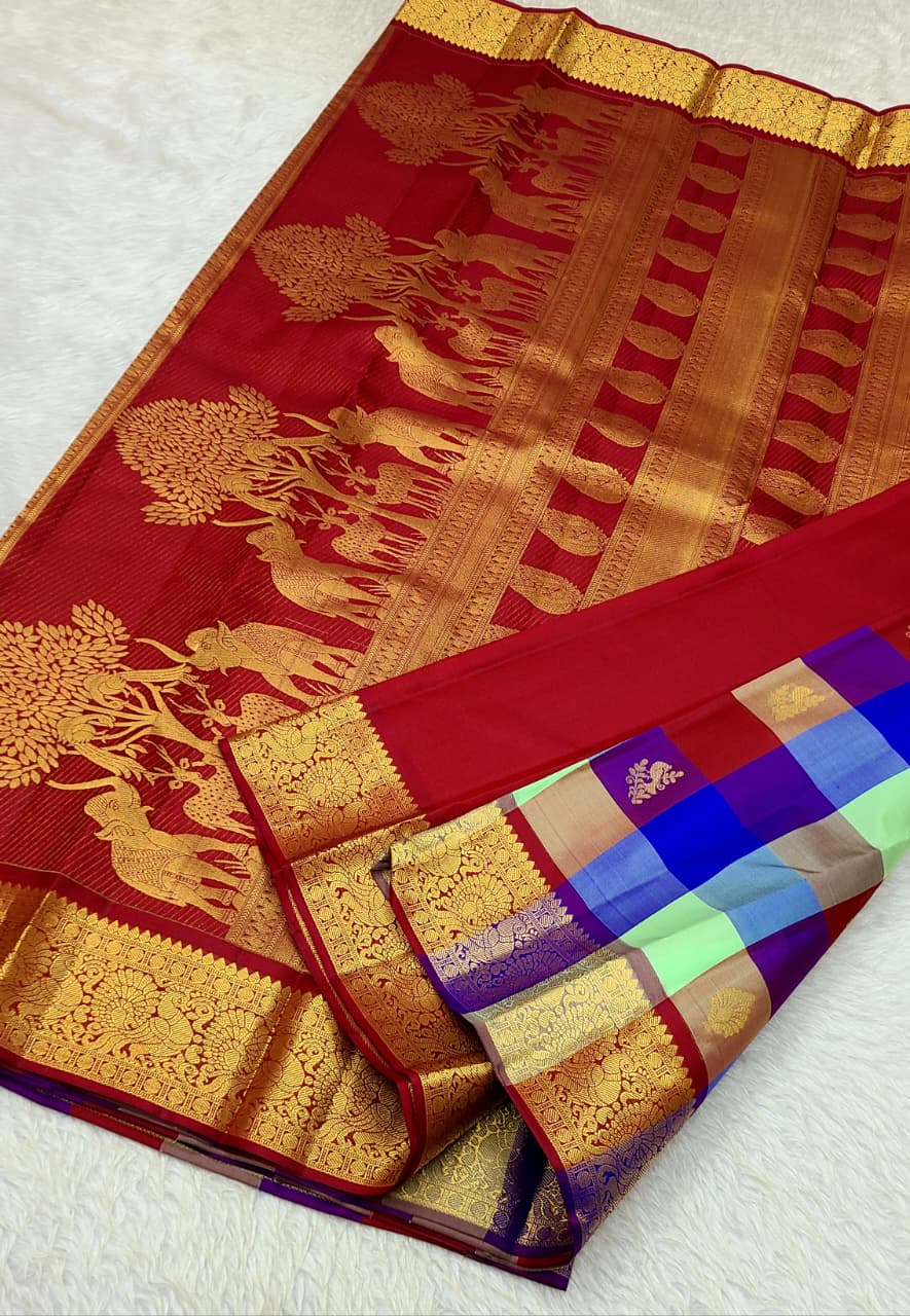 Kashi | 2g Kanchipuram silk saree