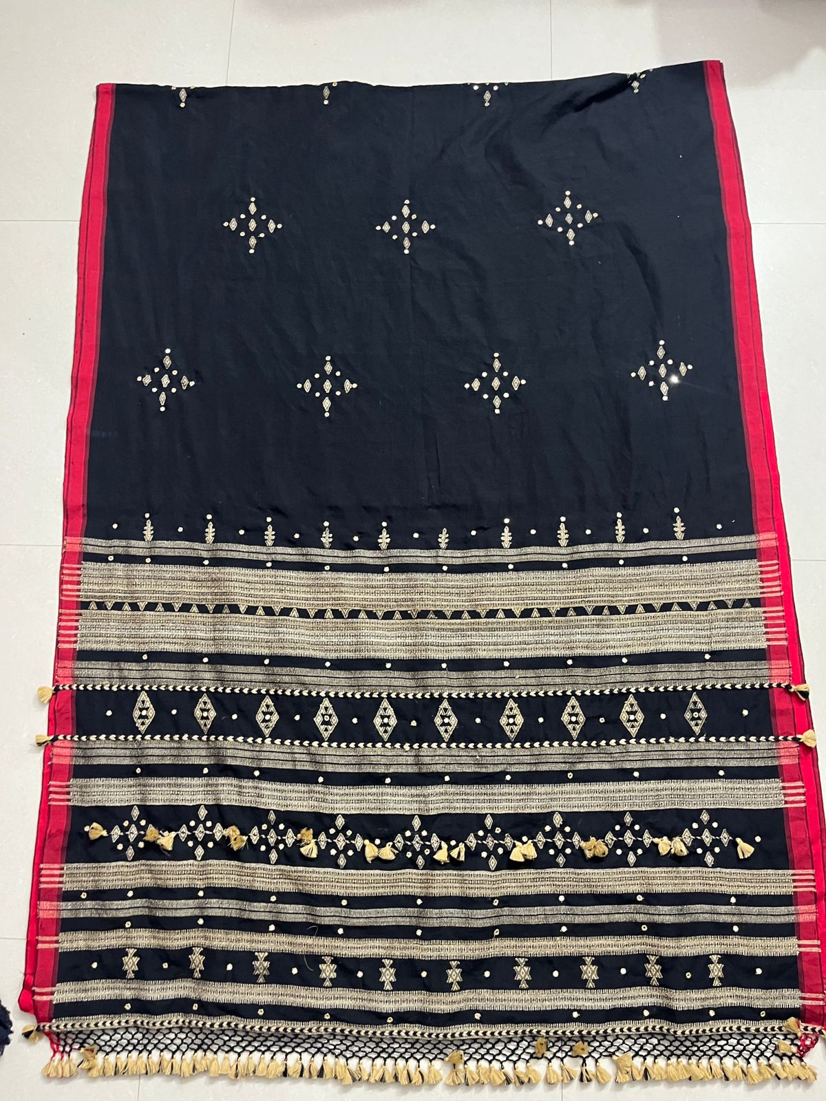 Aesthi | kala cotton bhujodi saree