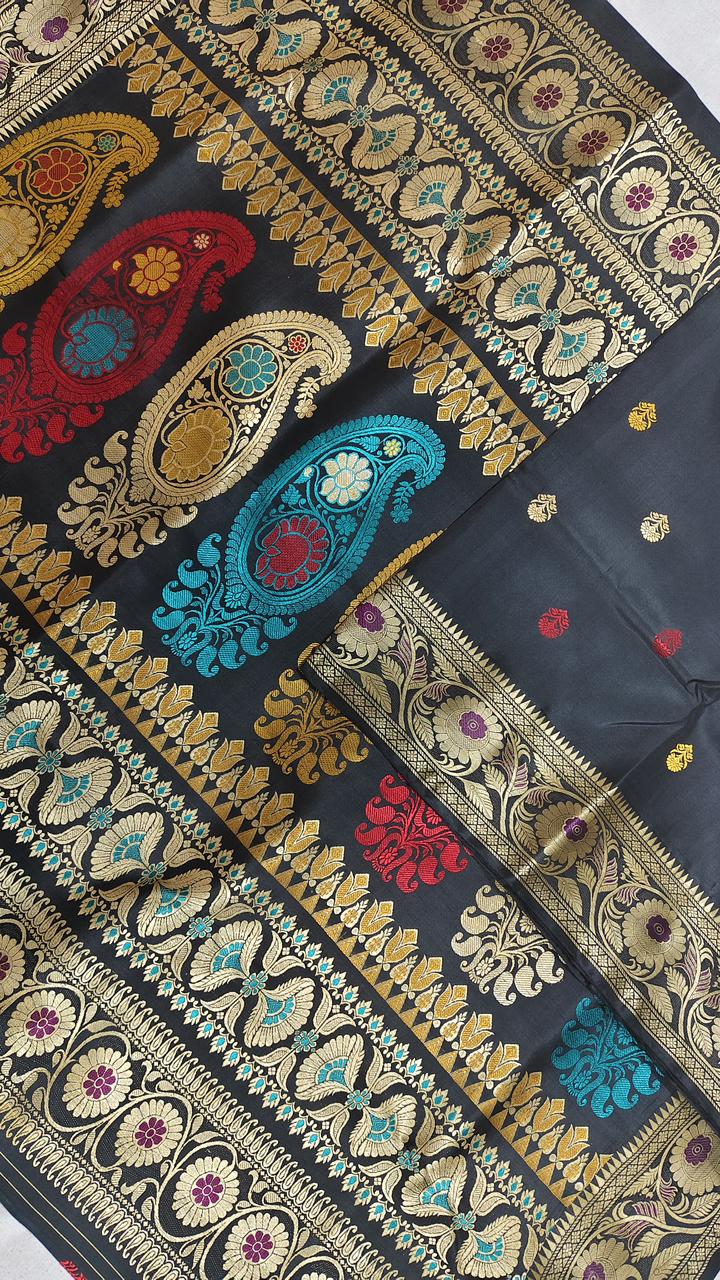 Balurae | Revival Meenakari Baluchari Saree