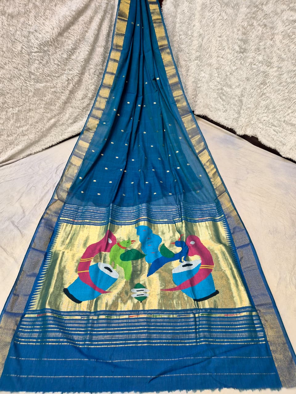 Prish | Cotton handloom paithani