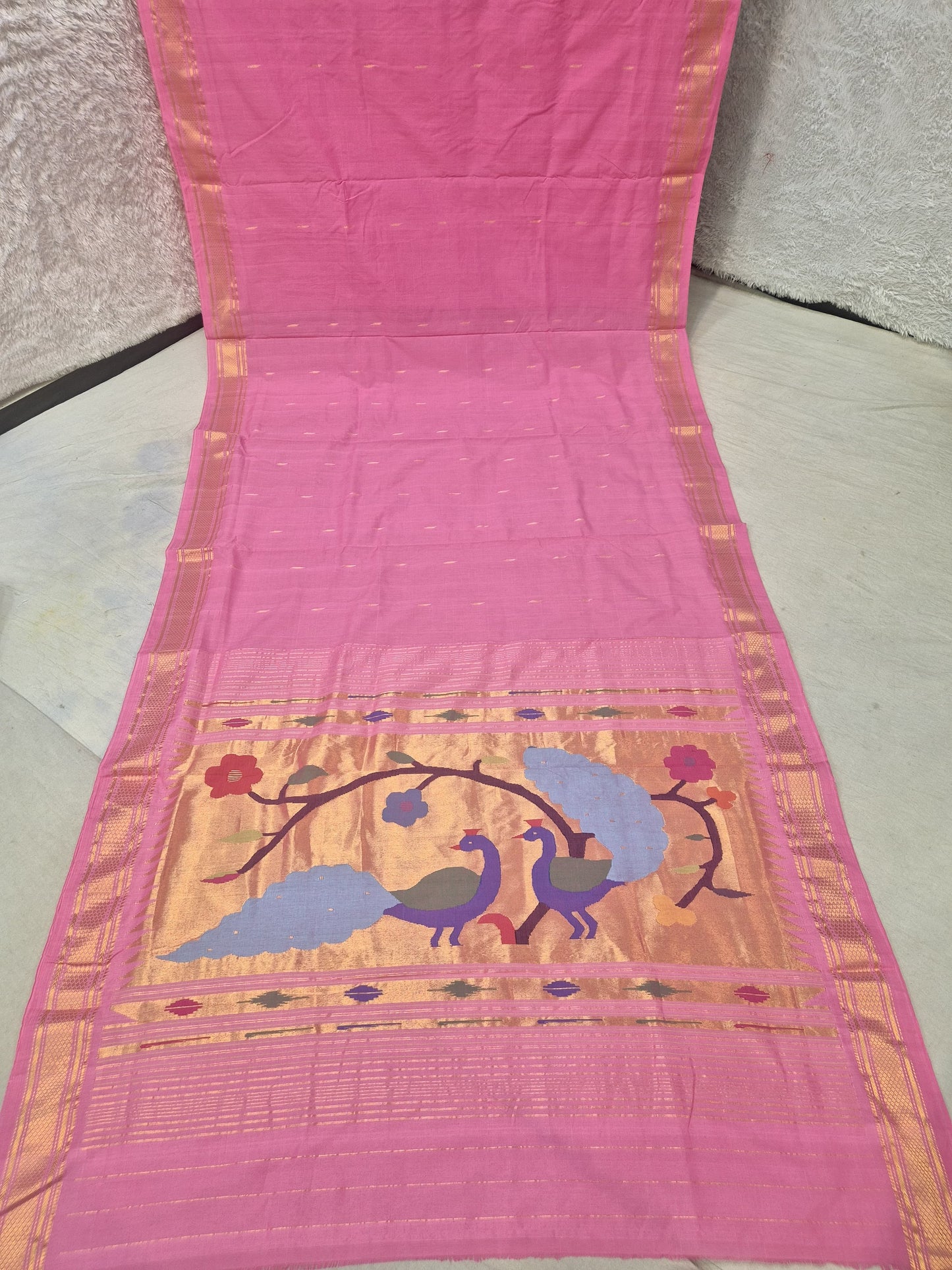 Prisha | Cotton handloom paithani