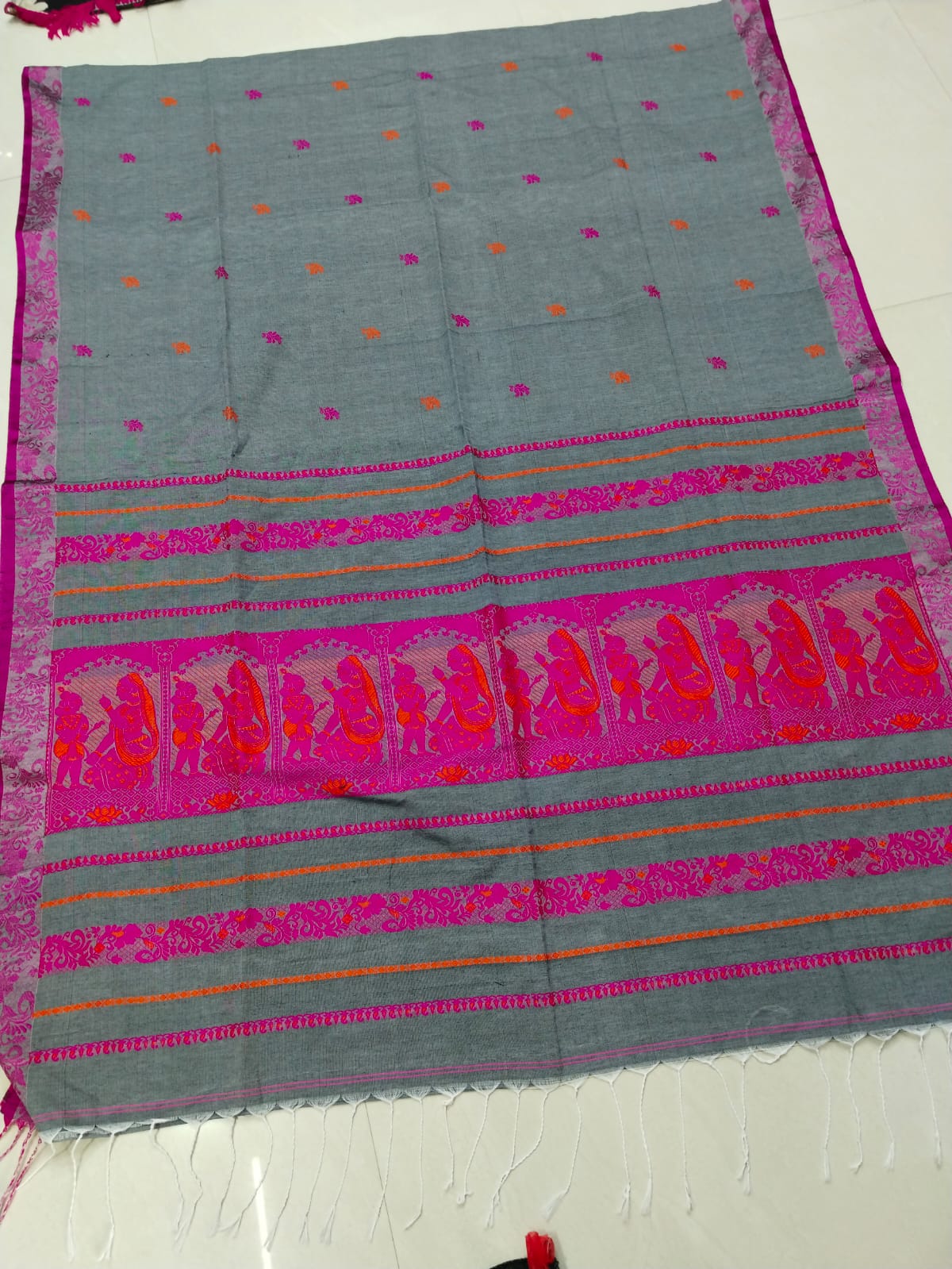 Beend | Tant baluchari saree