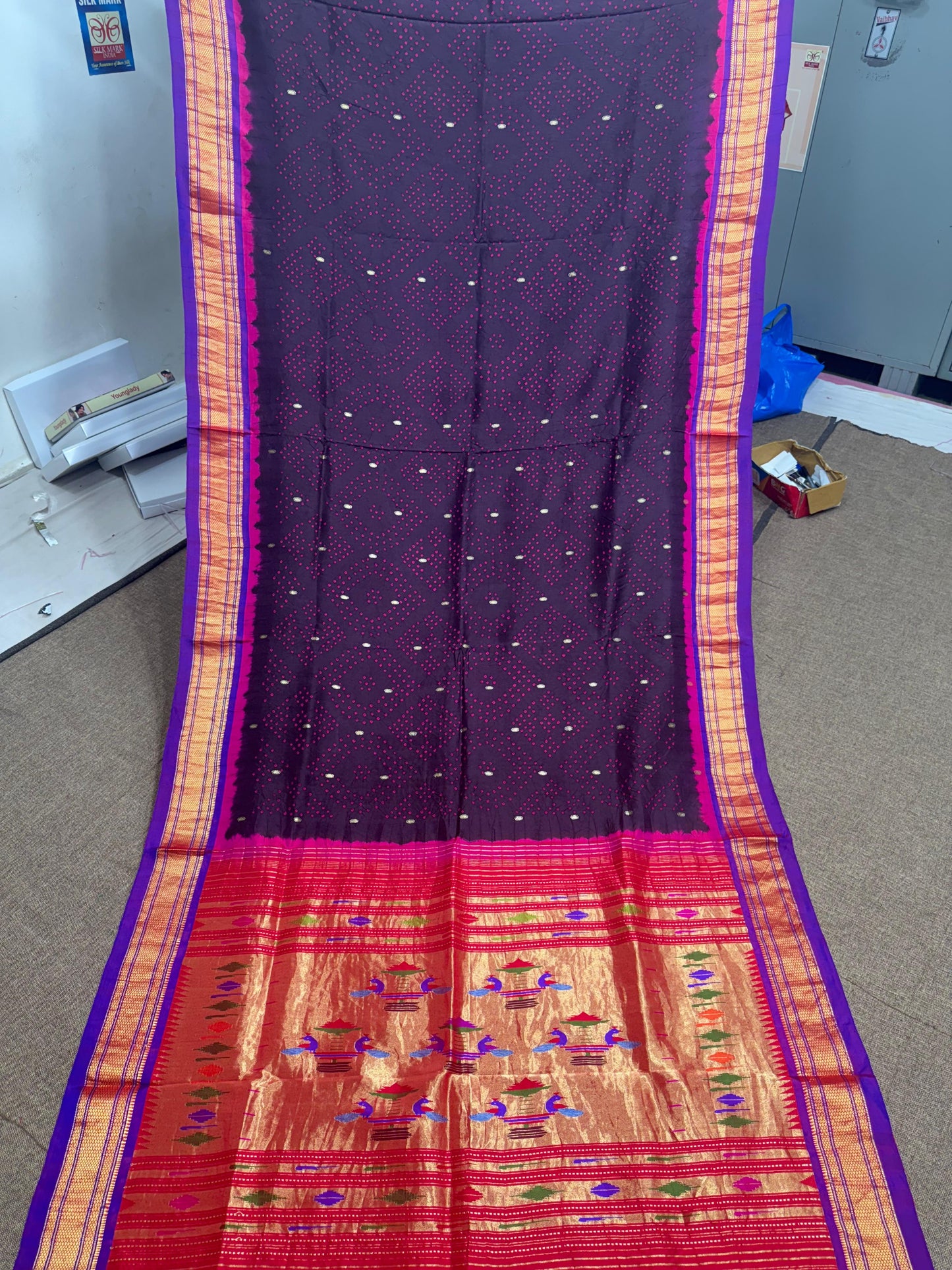 Pria | bandhni paithani