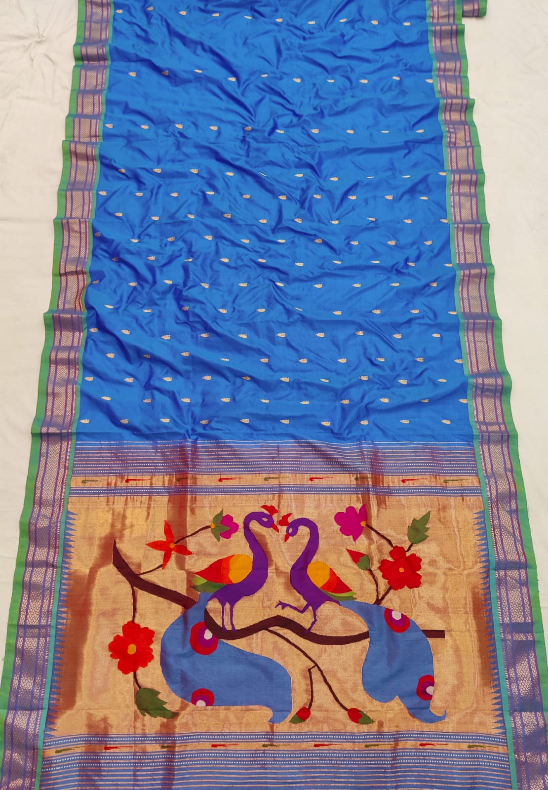 Pallavi | Pure Silk Handloom Paithani