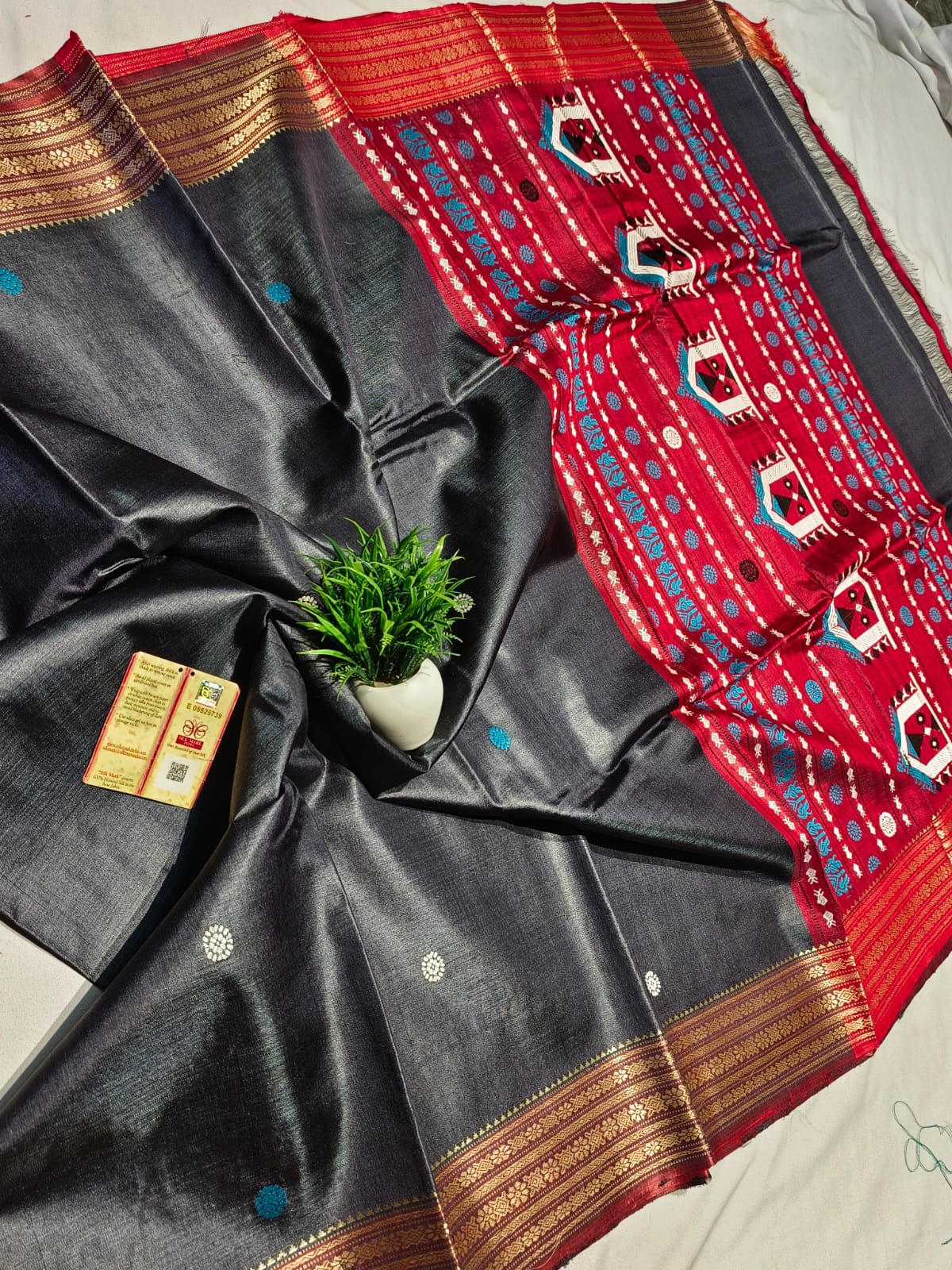 Deepesh | Tussar Dolabedi Saree