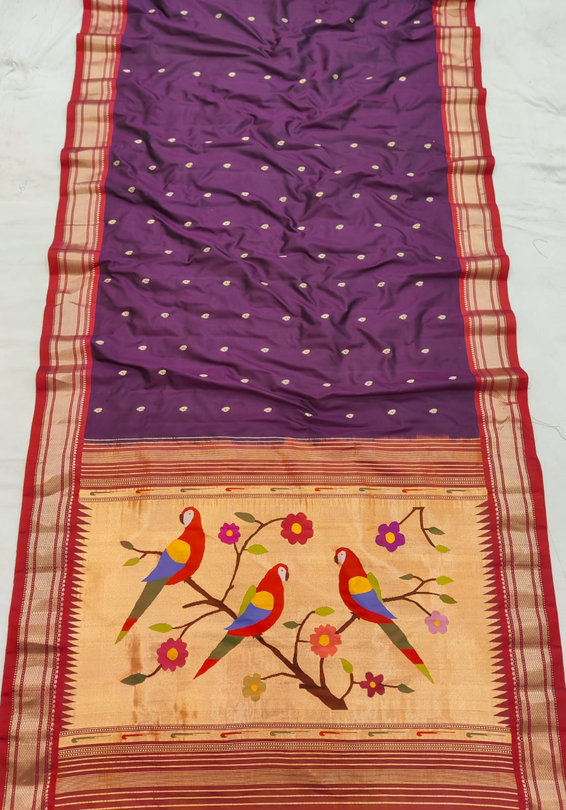 Palika | Pure Silk Handloom Paithani