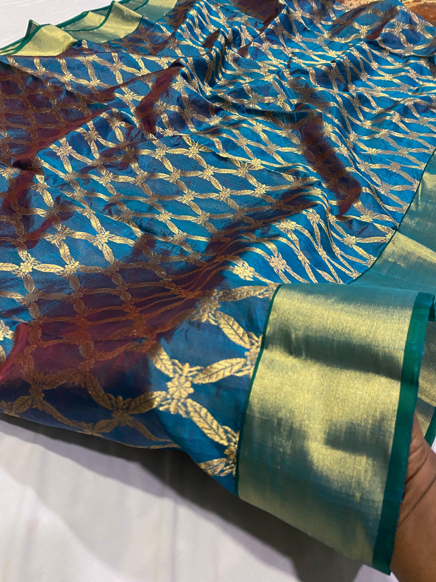 Chandreeka | Katan Silk Chanderi Saree