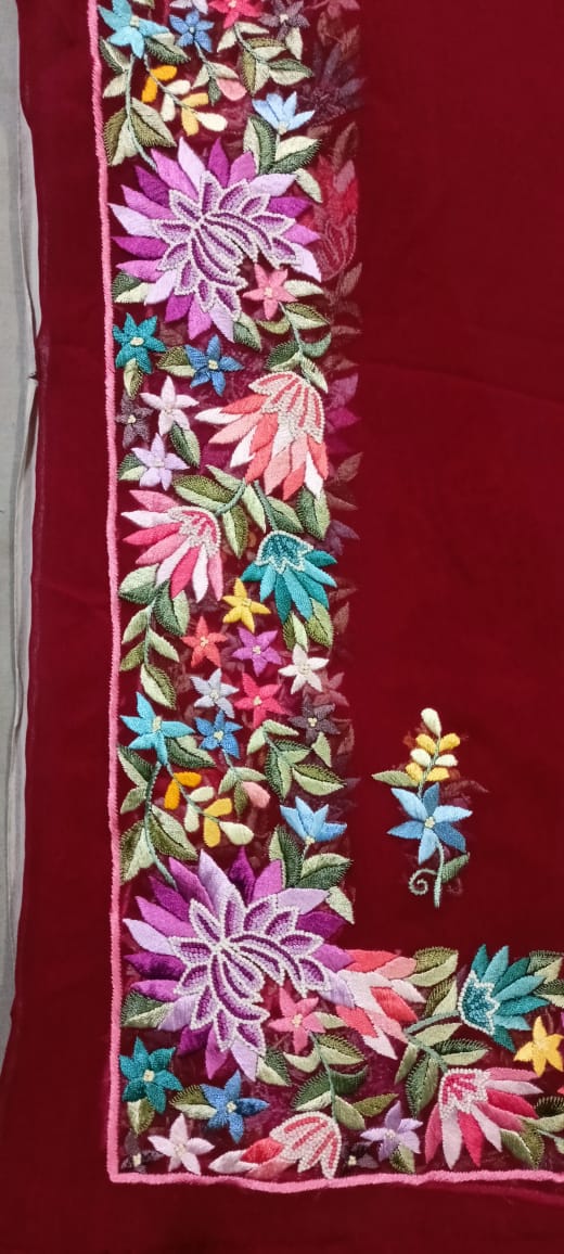 Farud | Parsi embroidery lehenga