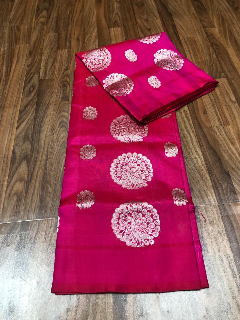 Harshalika | pure silk venkatagiri saree