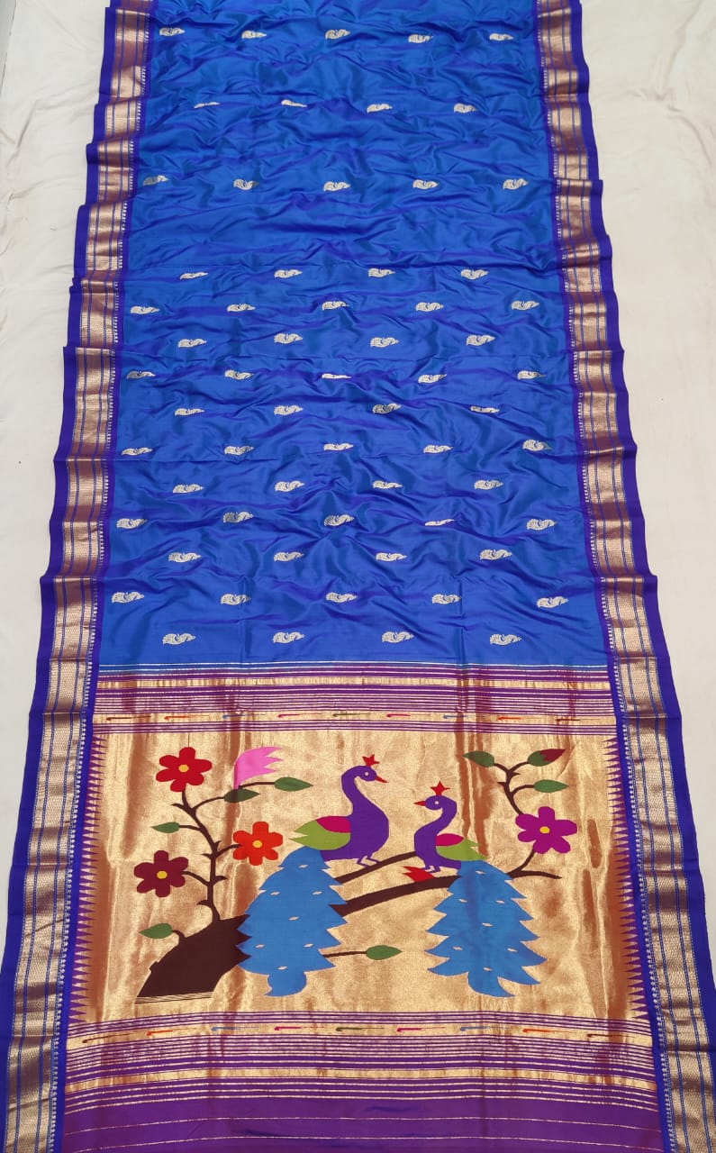 Gardenbes | pure silk handloom paithani