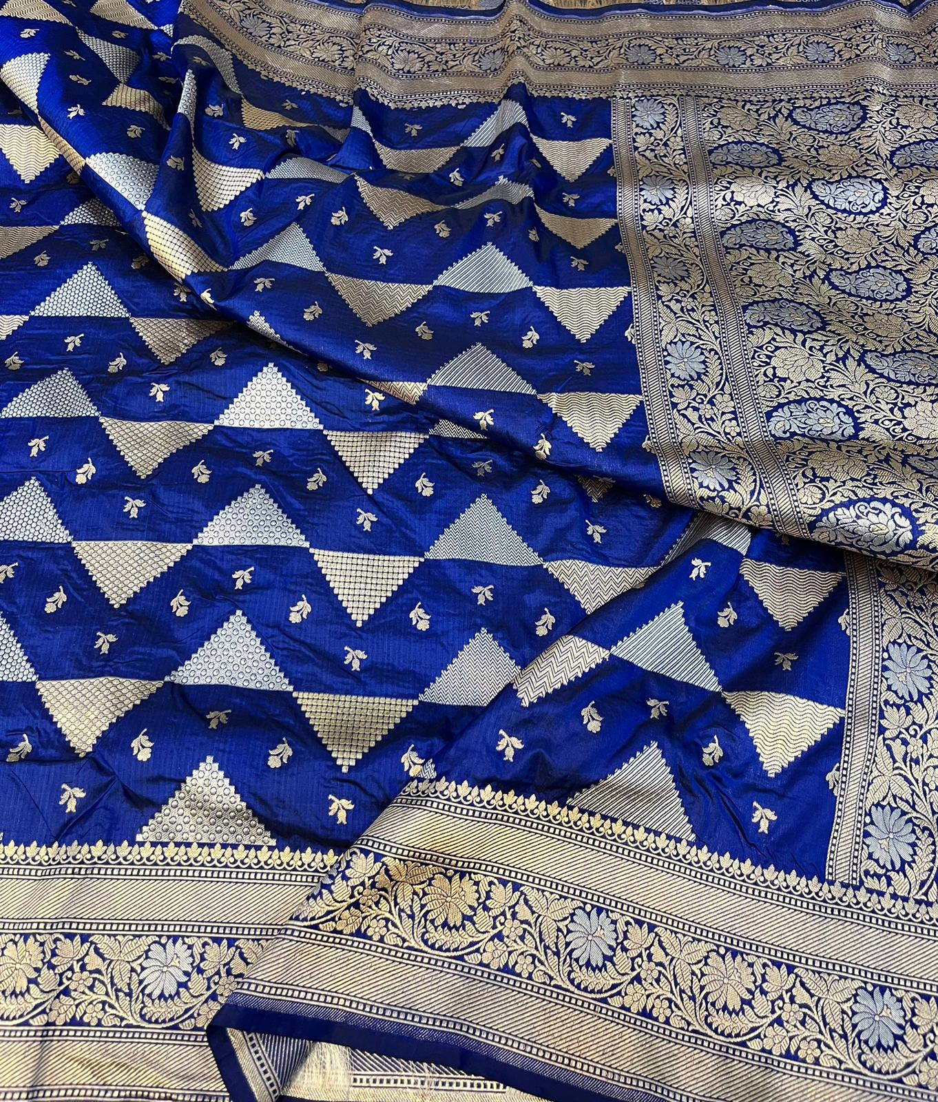 Asha | HANDLOOM BANARSI PURE KATAN SILK SAREE