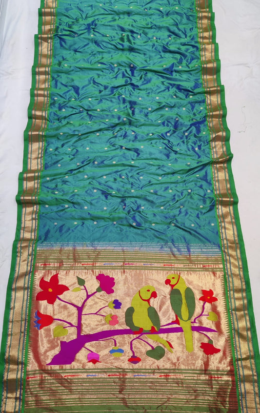 Rituparna | Yeola Fancy Paithani Pure Silk Handloom Saree