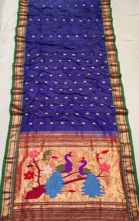 Gardenbes | pure silk handloom paithani