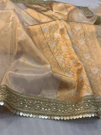 Harpreet | Banarasi Sarees in tissue Silk