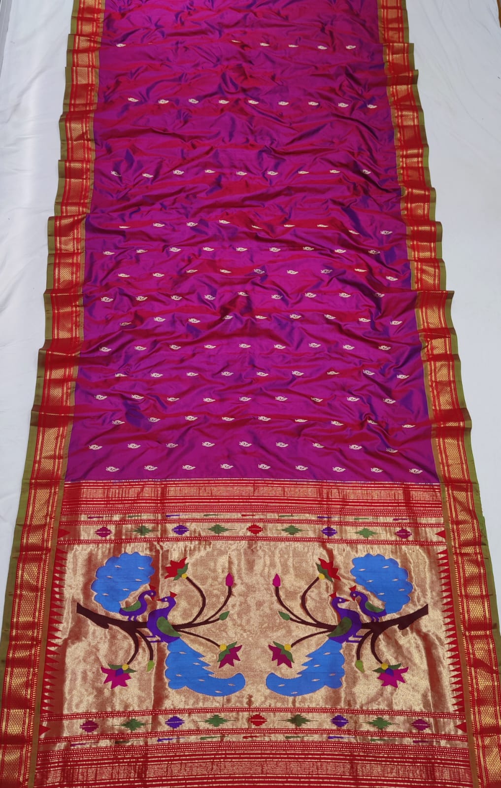 Bhanumati | FANCY PALLU PAITHANI SAREE