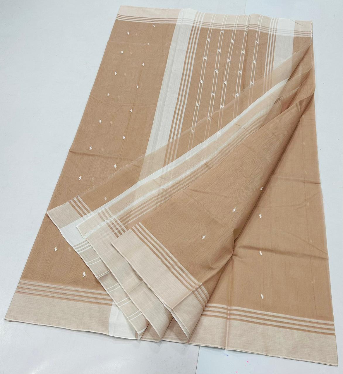 Geetika | Chanderi cotton | brown