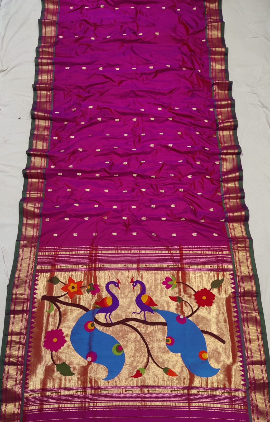 Rashmi | Yeola Fancy Paithani Pure Silk Handloom Saree