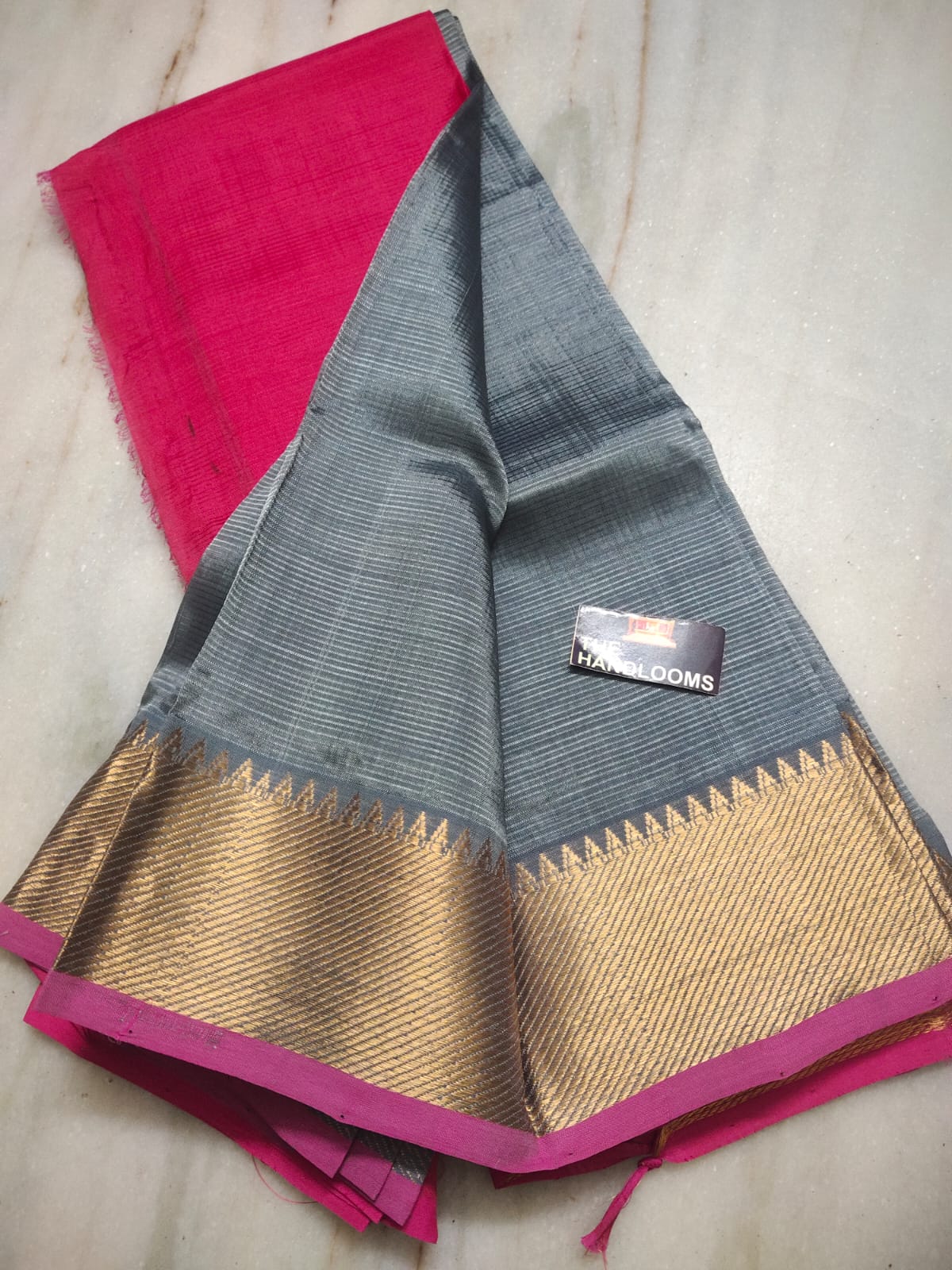 Chaitaly | Mangalagiri Pure Handloom Pure LT Pattu by cotton