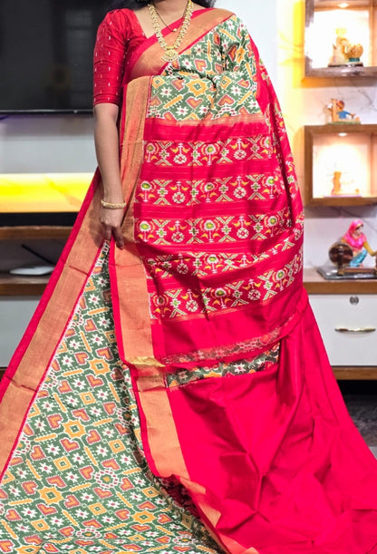 Tapasvani | Pochampally Ikat silk saree