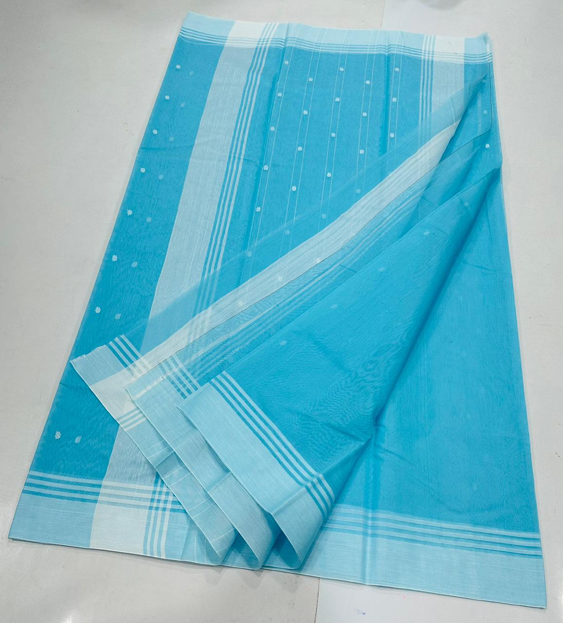 Geetika | Chanderi cotton | sky blue