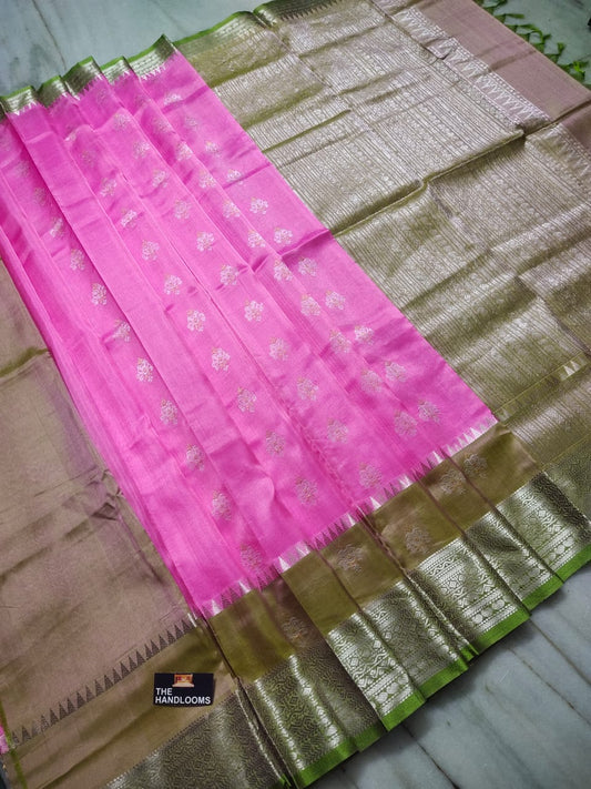 Charita | Mangalagiri pure Handloom orginal pattu by pattu (silk by silk)