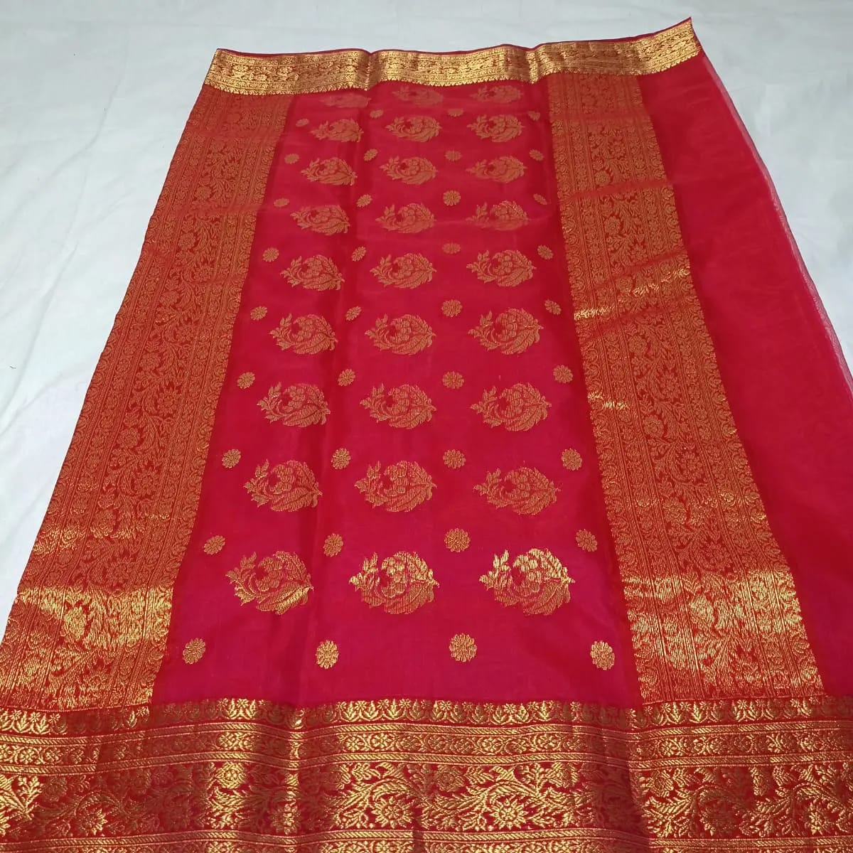 Jonita | Katan Silk Chanderi Saree