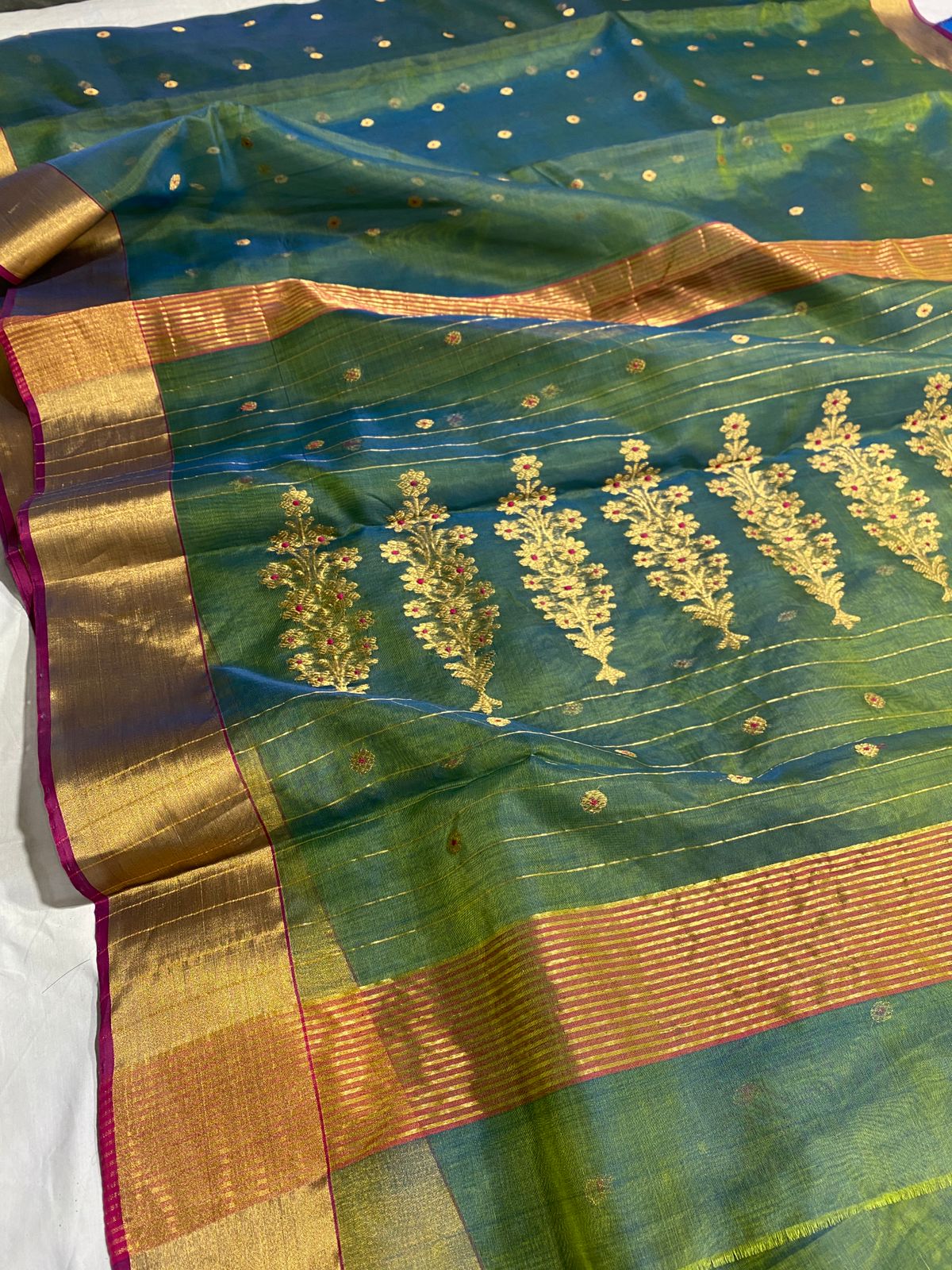 Anjana  |  Chanderi In Katan Silk