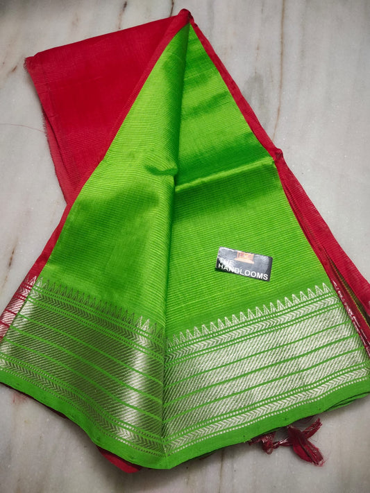 Baghyawati | Mangalagiri Pure Handloom Pure LT Pattu by cotton