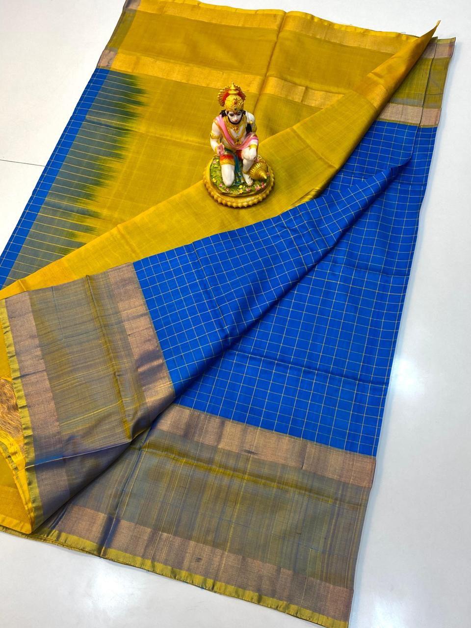 Aarohi | HANDLOOM UPPADA PURE PATTU SAREES