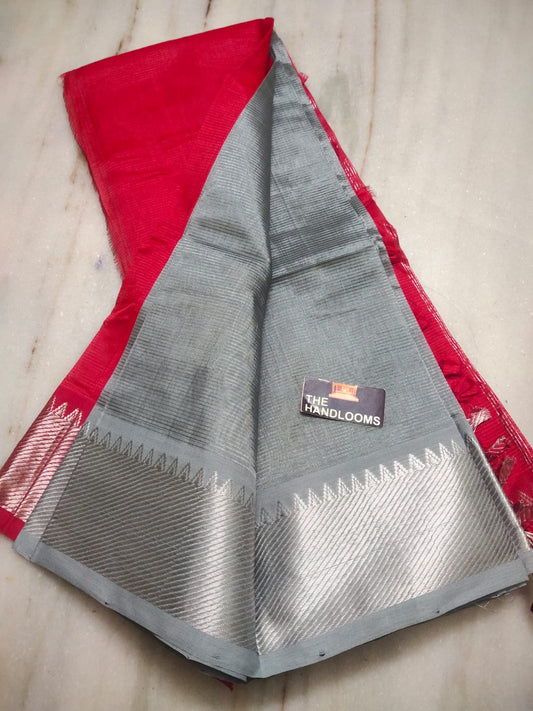 Bhavna | Mangalagiri Pure Handloom Pure LT Pattu by cotton