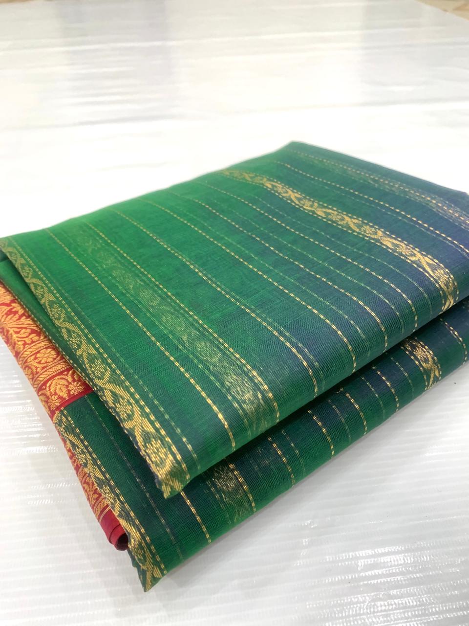 Jasmin | Katan Silk Chanderi Saree