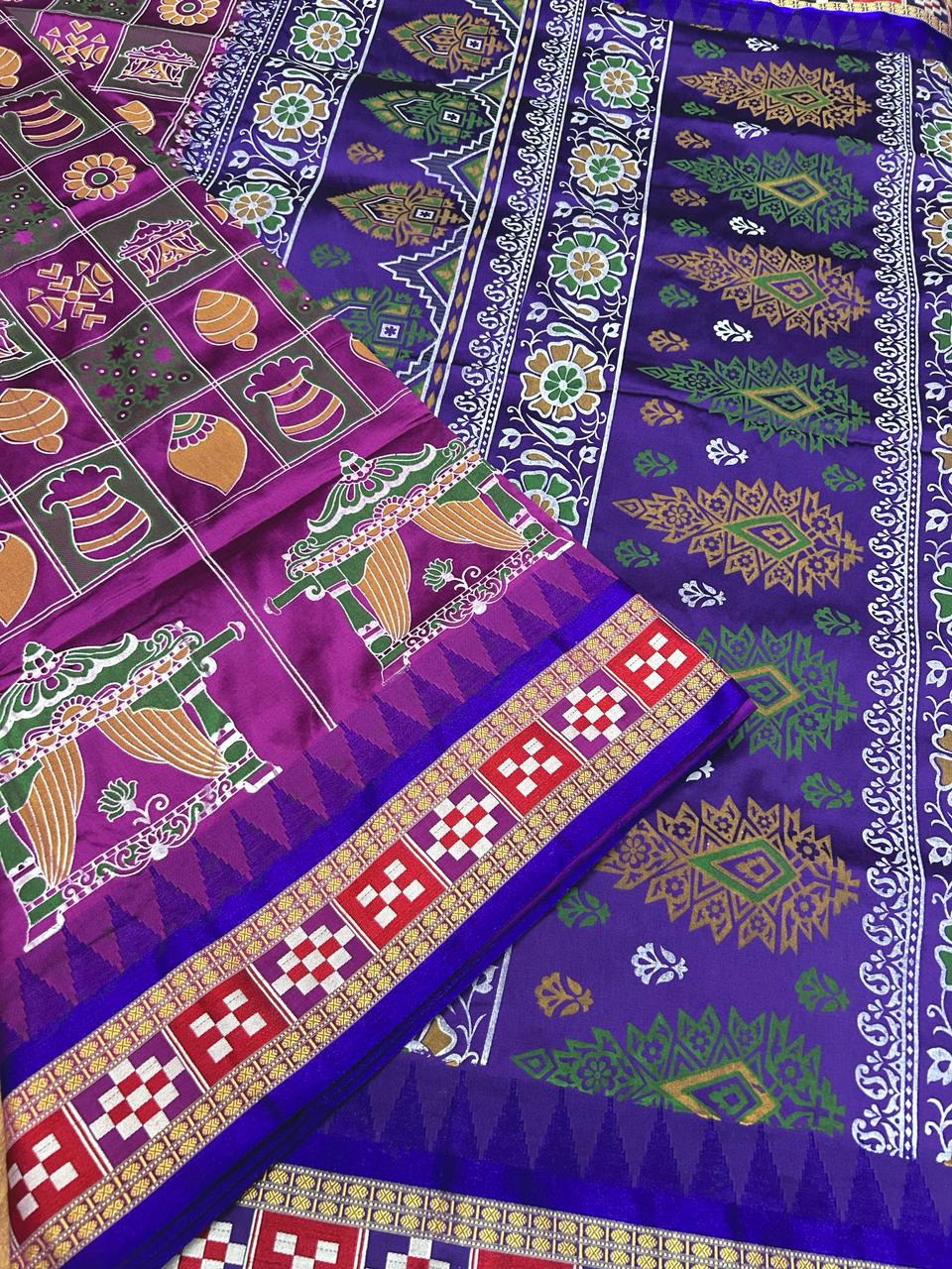 Falguni | Sambalpuri  Papa Silk Sarees