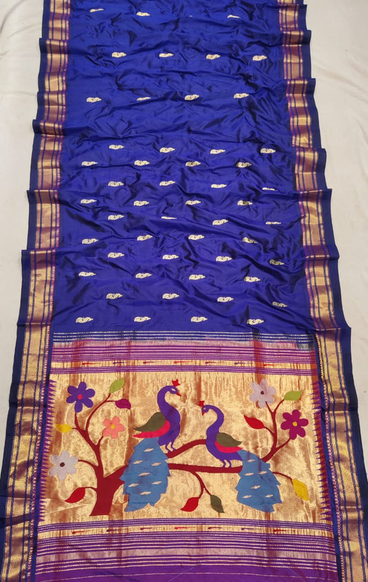 Ranjana | Yeola Fancy Paithani Pure Silk Handloom Saree