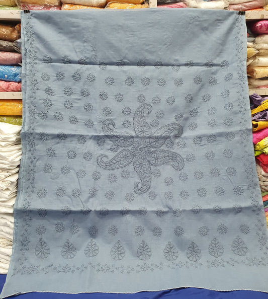 Ekaja | Pure cotton chikankari Saree