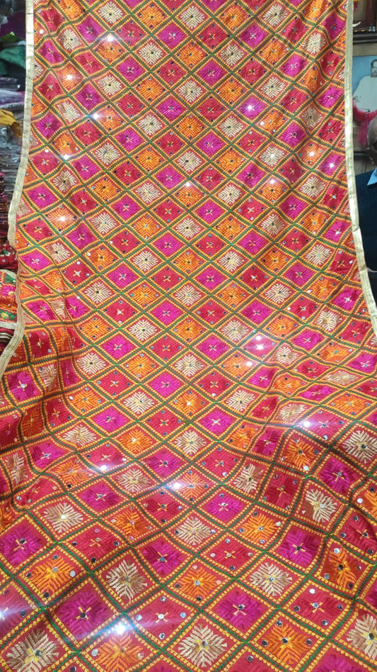 Avni | Phulkari Dupattas Handmade