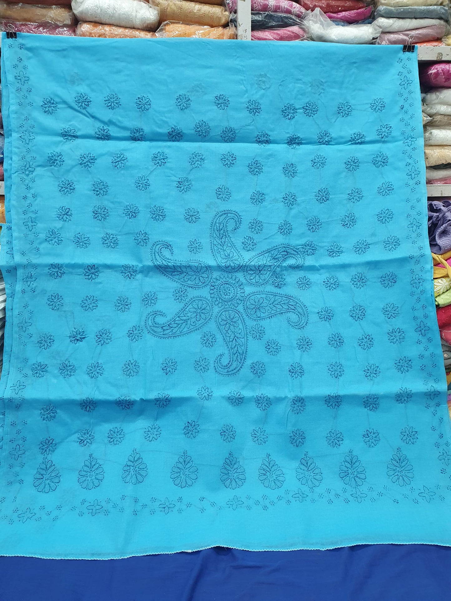 Ekanta | Pure cotton chikankari Saree