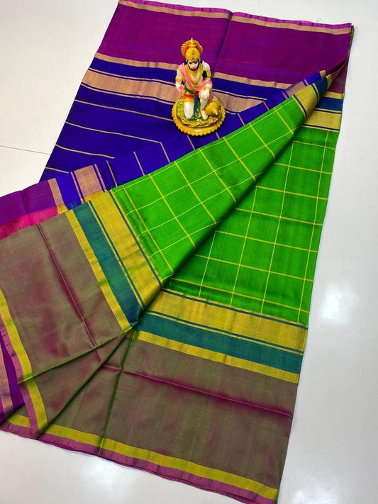 Zinal | HANDLOOM UPPADA PURE PATTU SAREES