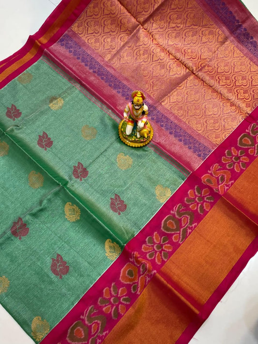 Ikshita | MANGALAGIRI TISSUE ALLOVER SAREES