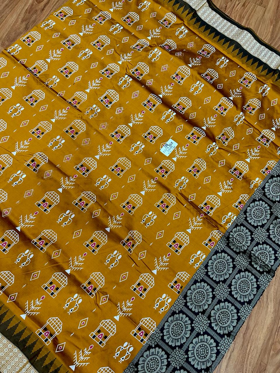 Kamya | Sambalpuri  Papa Silk Sarees